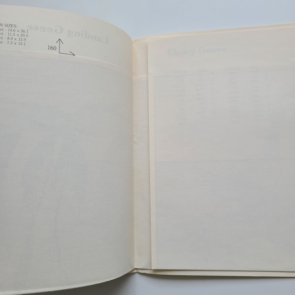 5/$12 Cross Stitch Booklet The Canada Goose v 1 Creative Keepsakes CK174 1984 - Picture 5 of 6